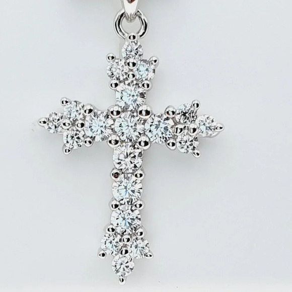 925 Sterling Silver Cubic Zircon Pendant for Women/Girls, US925P1103 - Picture 9 of 9